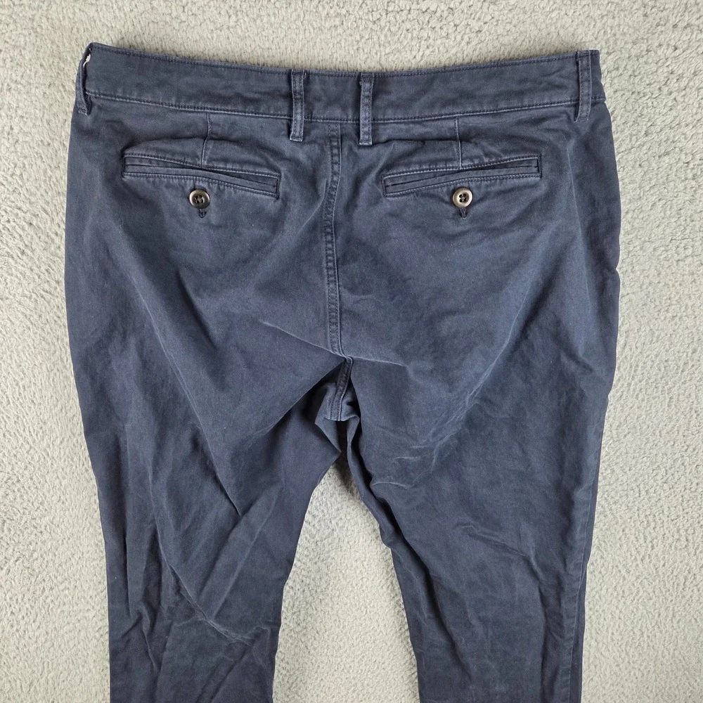 Flint and Tinder Pants Mens‎ 34x30 Blue Athletic Tapered Fit Chino Casual Cotton